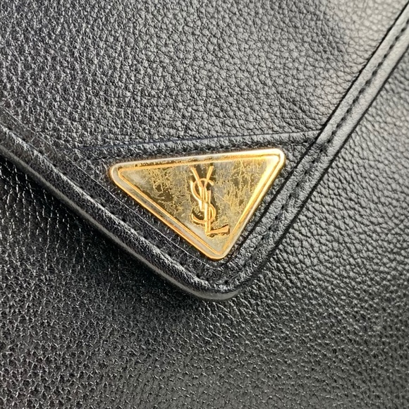 YSL Vintage Leather Crossbody Bag - Picture 10 of 13